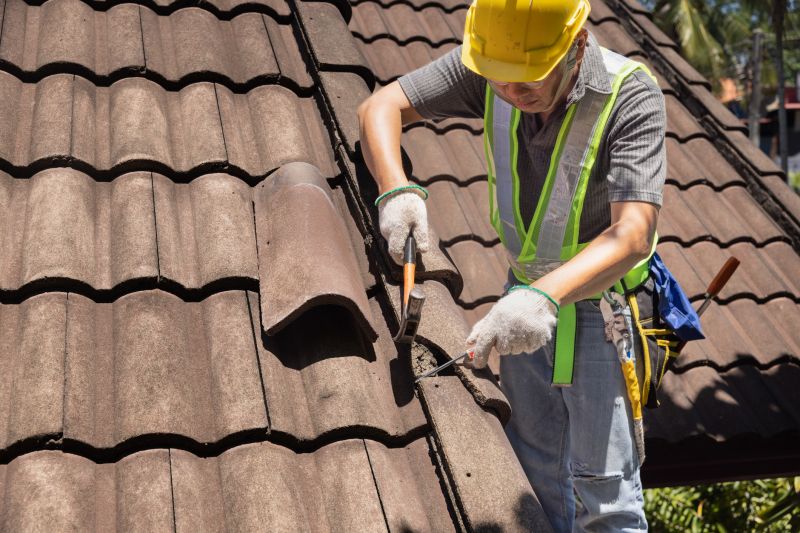 Tile Roof Repair detail